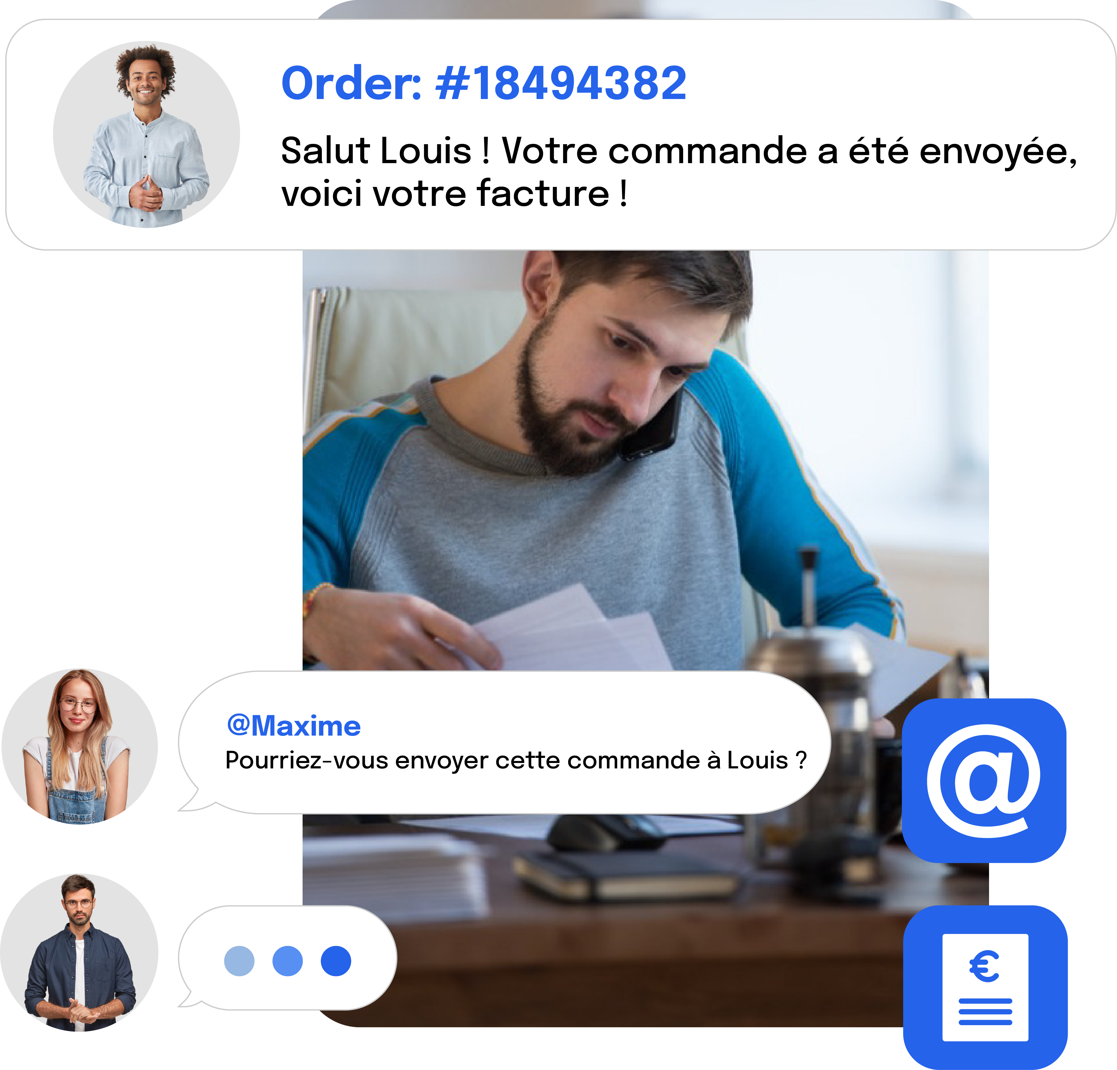 Votre commande a été envoyée !